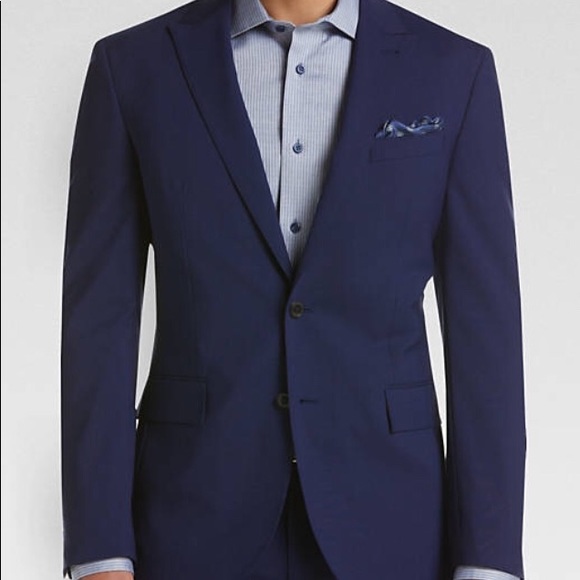 FINAL 83% Off!! JOSEPH ABBOUD Navy Suit - 2 sizes - Picture 1 of 6